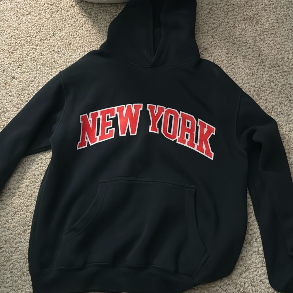 New York social culture hoodie